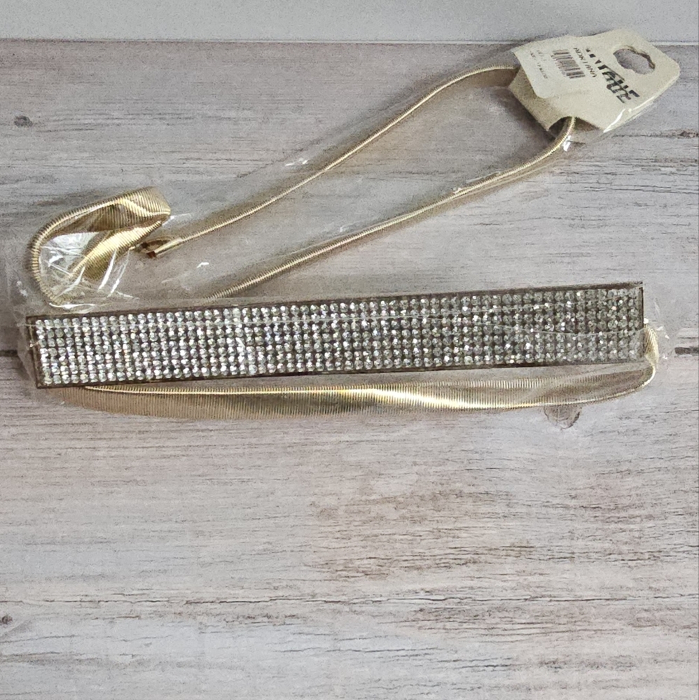 Small Gold Rhinestone belt